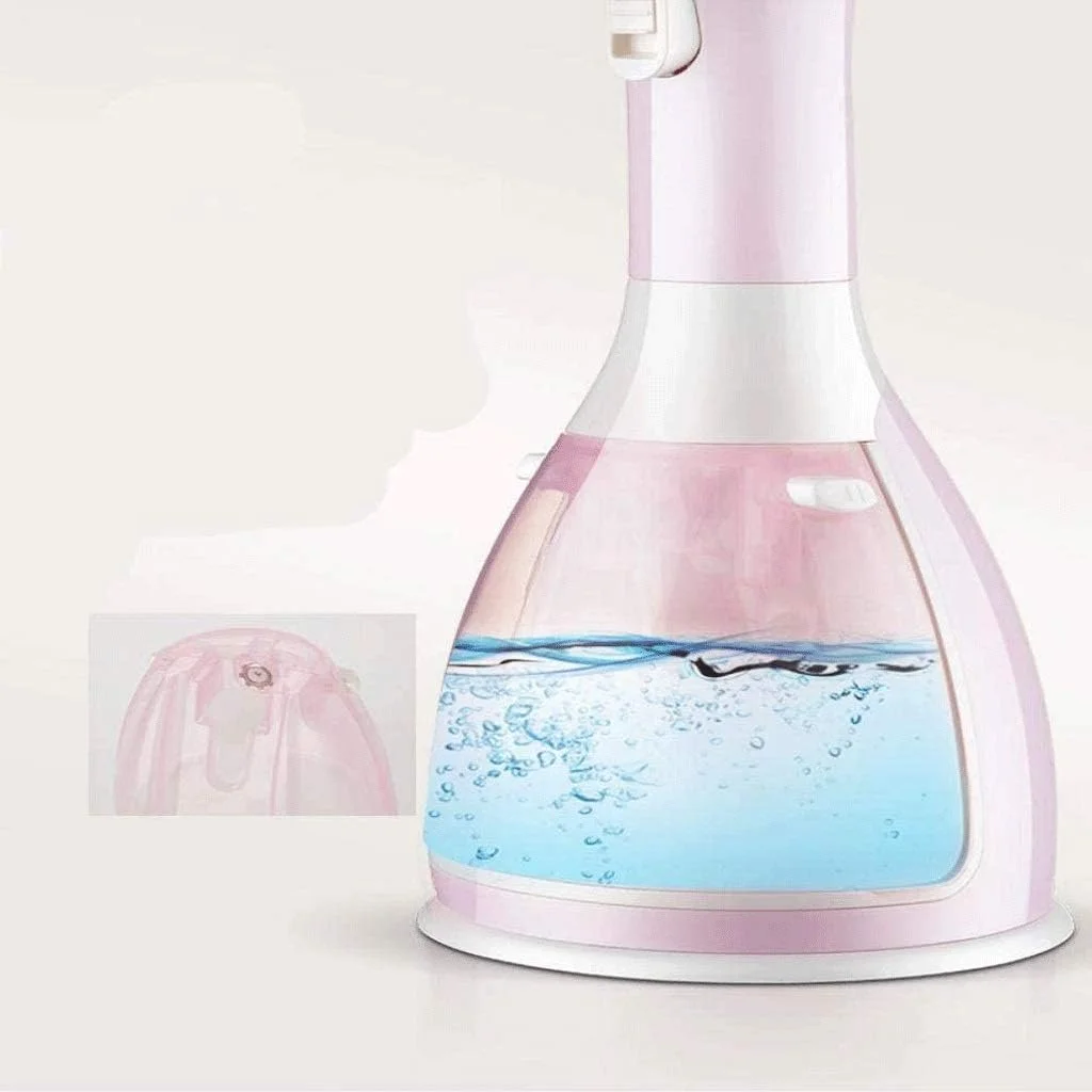 بخارگر لباس قابل تنظیم KANBUN، بخارگر دستی قابل حمل 2 در 1 بخار عمودی و افقی برای خانه و مسافرت 1500 وات 280 میلی لیتر گرم شدن سریع بدون نیاز به میز اتو