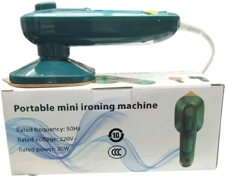 اتو بخار مسافرتی تاشو 1000 واتی، اتو بخار کوچک دستی، صفحه سرامیکی نچسب، گرم شدن سریع 15 ثانیه ای، طراحی دستی، مناسب برای استفاده در خانه و مسافرت