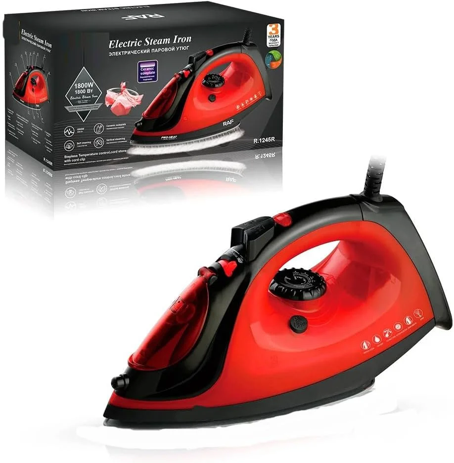 اتو بخار برقی قابل حمل - بخارگر عمودی دستی لباس، 220 ولت/110 ولت، صفحه ضد خش، گرمایش سریع برای خانه و مسافرت