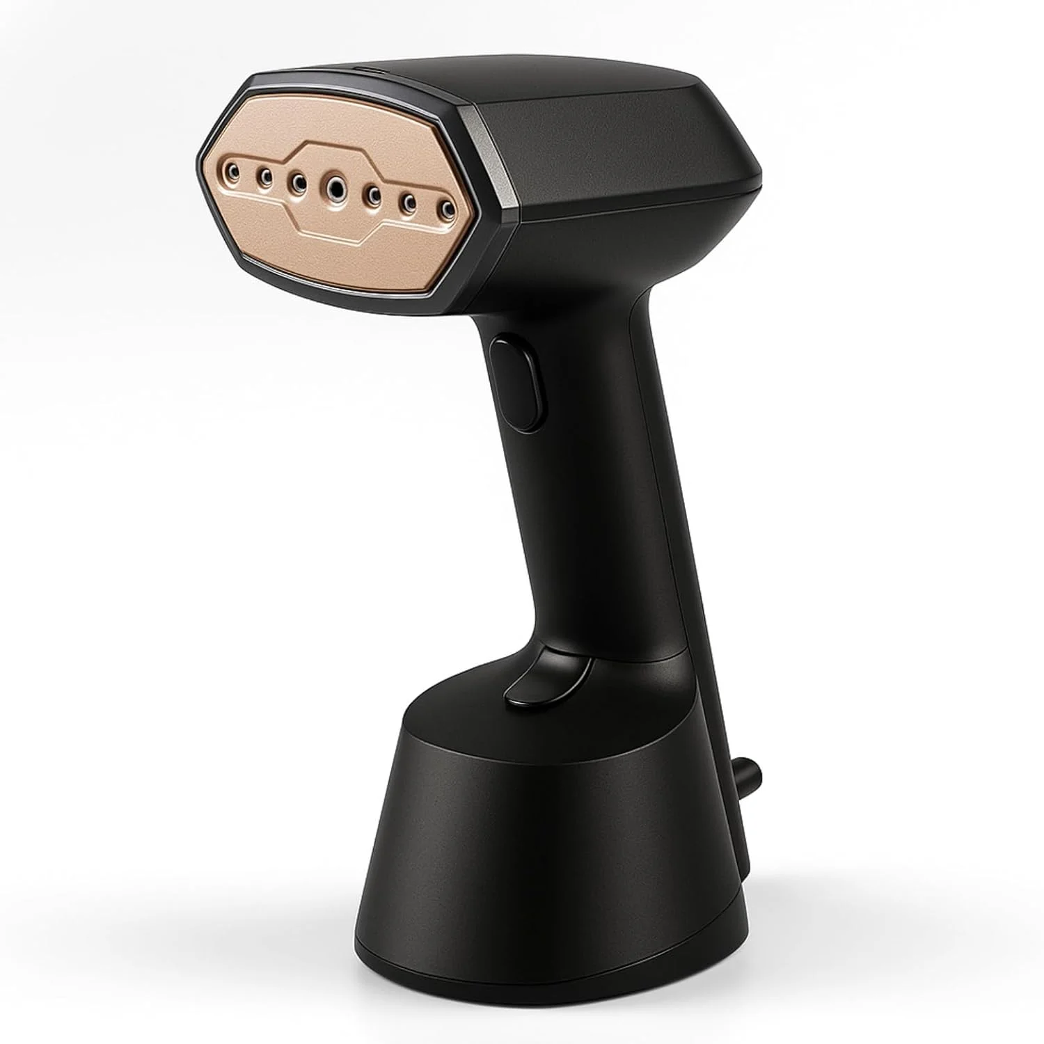 بخارگر دستی قابل حمل لباس - بخارگر 1300 واتی برای لباس، بخارگر مسافرتی با مخزن آب 280 میلی لیتری، گرم شدن سریع، از بین برنده پرز و برس پارچه، بخارگر لباس برای خانه و مسافرت