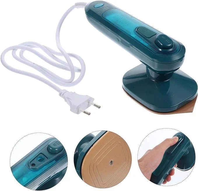 بخارگر قابل حمل لباس | اتو بخار برقی کوچک با سبد بخار | سبک وزن، بخارگر کوچک مسافرتی لباس برای استفاده خانگی