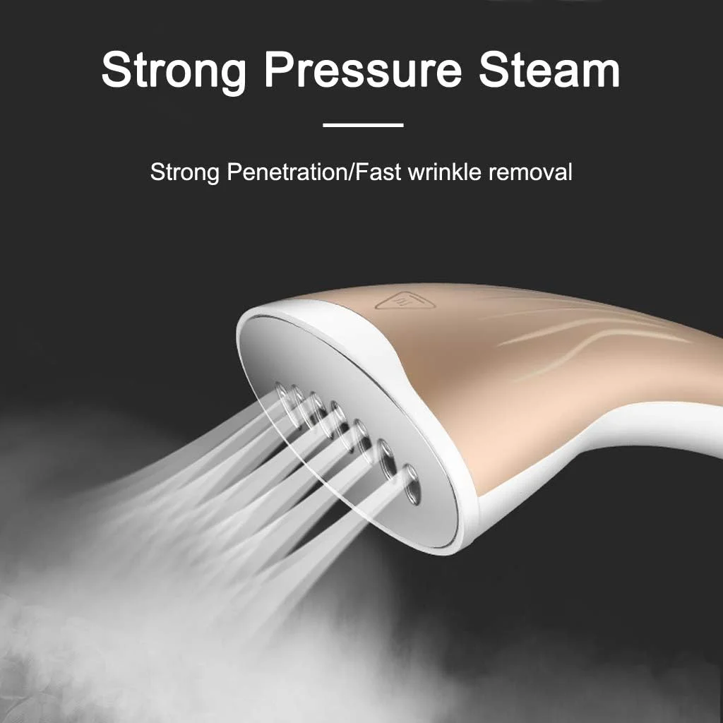 بخارگر لباس ایستاده، بخارگر حرفه ای و سنگین لباس، 3 روش اتو کردن با زاویه های 90 درجه آویزان/180 درجه افقی/120 درجه شیب، المنت حرارتی سریع، 10 سطح بخار، بخار مداوم 45 تا 60 دقیقه، 1800 وات