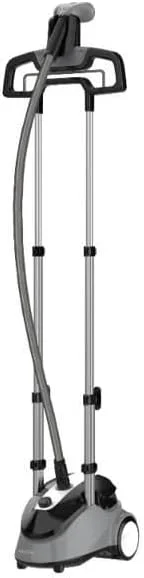 بخارگر ایستاده حرفه ای لباس جنرال گلد 1800 وات، بخارگر عمودی لباس با مخزن 2.6 لیتری، سطوح بخار قابل تنظیم برای ابریشم، پنبه، کتان، عبا و کندوره