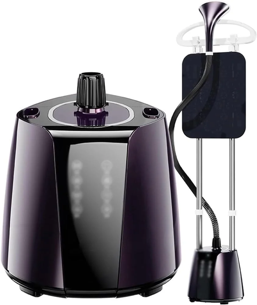 بخارگر حرفه ای لباس، بخارگر عمودی خانگی دو میله ای، توان بالا 2000 وات، بخار هوشمند 8 سرعته، گرمایش 35 ثانیه ای