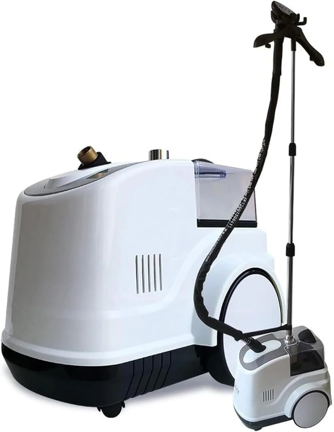 بخارگر عمودی حرفه ای لباس 2000 وات، مناسب برای اتوکشی تجاری و خانگی لباس، گرم شدن سریع در 45 ثانیه