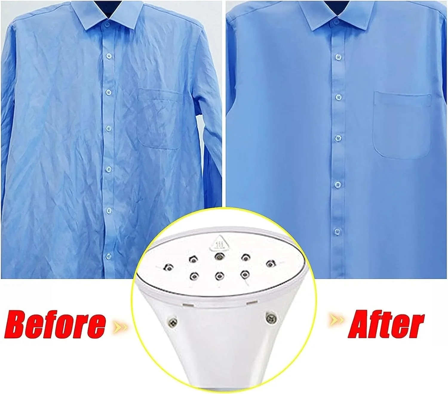 بخارگر عمودی حرفه ای لباس، 1800 وات، بخارگر لباس سنگین برای مصارف تجاری و خانگی، حذف سریع چروک در 35 ثانیه