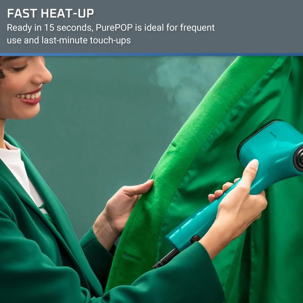 بخارگر دستی روونتا مدل DR2024U1 Pure Pop، سبز