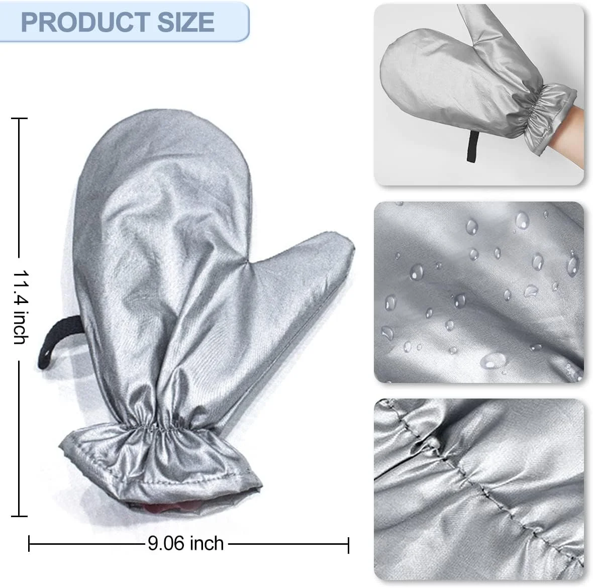 دستکش اتو بخار لباس 3 عددی، دستکش ضد بخار مراقبت ضد آب با حلقه انگشتی، دستکش محافظ مقاوم در برابر حرارت تخته اتو برای بخارگر لباس (نوک تیز) دستکش اتو بخار لباس 3 عددی، دستکش ضد بخار مراقبت ضد آب با حلقه انگشتی، دستکش محافظ مقاوم در برابر حرارت تخته اتو برای بخارگر لباس (نوک تیز)