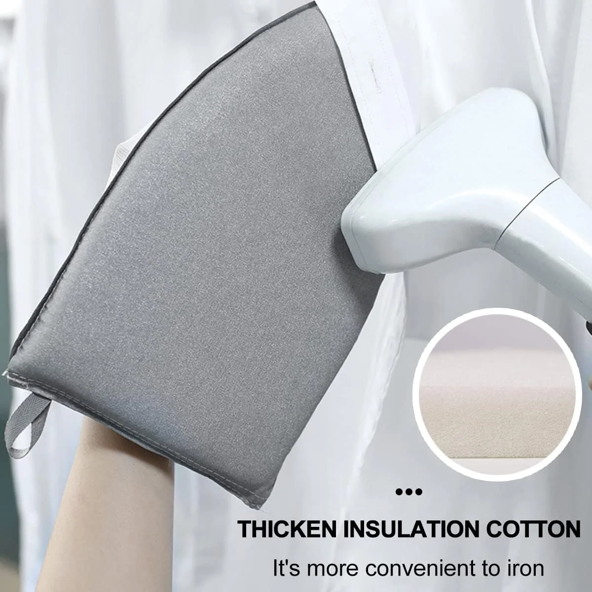 دستکش اتو بخار لباس 3 عددی، دستکش ضد بخار مراقبت ضد آب با حلقه انگشتی، دستکش محافظ مقاوم در برابر حرارت تخته اتو برای بخارگر لباس (نوک تیز) دستکش اتو بخار لباس 3 عددی، دستکش ضد بخار مراقبت ضد آب با حلقه انگشتی، دستکش محافظ مقاوم در برابر حرارت تخته اتو برای بخارگر لباس (نوک تیز)