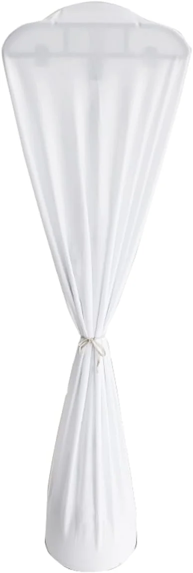 روکش ضد گرد و غبار بخارگر لباس SCSFCVIUS - روکش محافظ بخارگر پارچه ای برای بخارگر لباس خانگی و تجاری، کیف نگهداری بخارگر لباس عمودی جهانی (سفید) روکش ضد گرد و غبار بخارگر لباس SCSFCVIUS - روکش محافظ بخارگر پارچه ای برای بخارگر لباس خانگی و تجاری، کیف نگهداری بخارگر لباس عمودی جهانی (سفید)