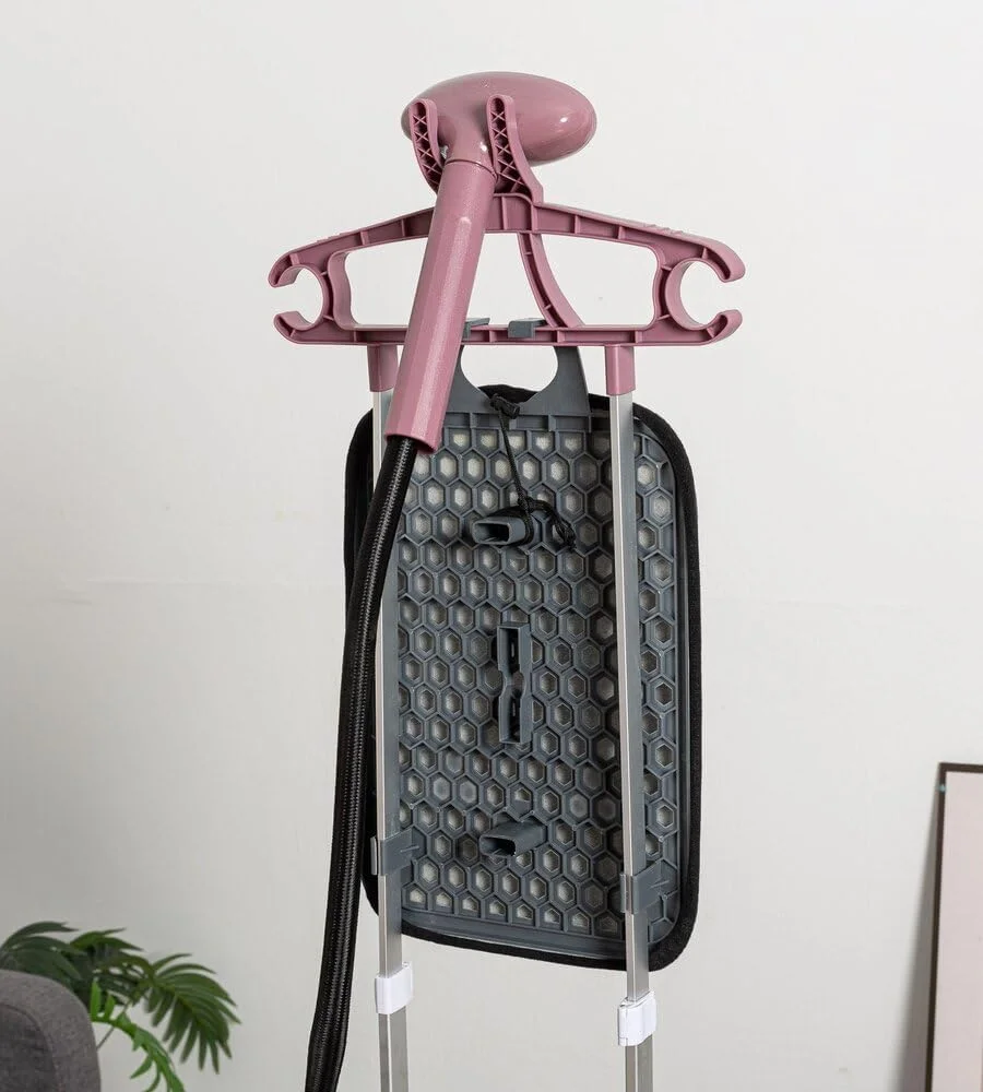 بخارگر حرفه ای لباس 1600 وات – مخزن 3.6 لیتری، میز اتو قابل تنظیم، چوب لباسی چند منظوره، گرم شدن در 90 ثانیه – استفاده خانگی و تجاری بخارگر حرفه ای لباس 1600 وات – مخزن 3.6 لیتری، میز اتو قابل تنظیم، چوب لباسی چند منظوره، گرم شدن در 90 ثانیه – استفاده خانگی و تجاری