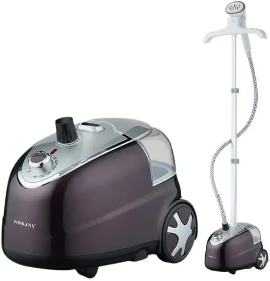 بخارگر لباس سوکانی 2000 وات، ظرفیت 2 لیتر، بخار قوی، گرم شدن در 45 ثانیه، مشکی بخارگر لباس سوکانی 2000 وات، ظرفیت 2 لیتر، بخار قوی، گرم شدن در 45 ثانیه، مشکی