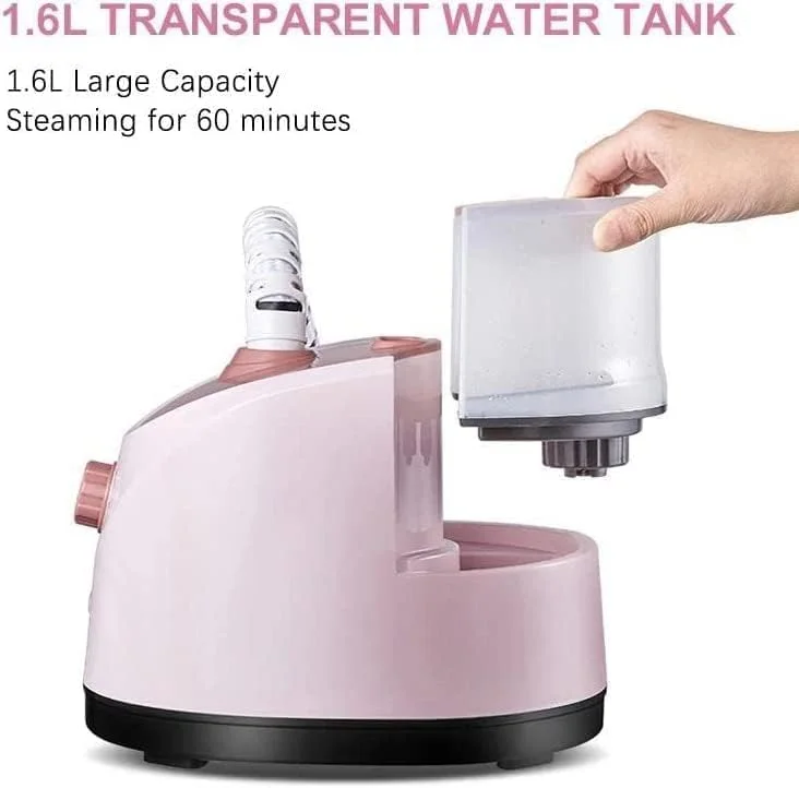 بخارگر لباس SLEEPHEAD®، حرفه ای برای مصارف خانگی و تجاری، بخارگر سایز بزرگ با توان 2000 وات، دارای تخته اتو داخلی بخارگر لباس SLEEPHEAD®، حرفه ای برای مصارف خانگی و تجاری، بخارگر سایز بزرگ با توان 2000 وات، دارای تخته اتو داخلی