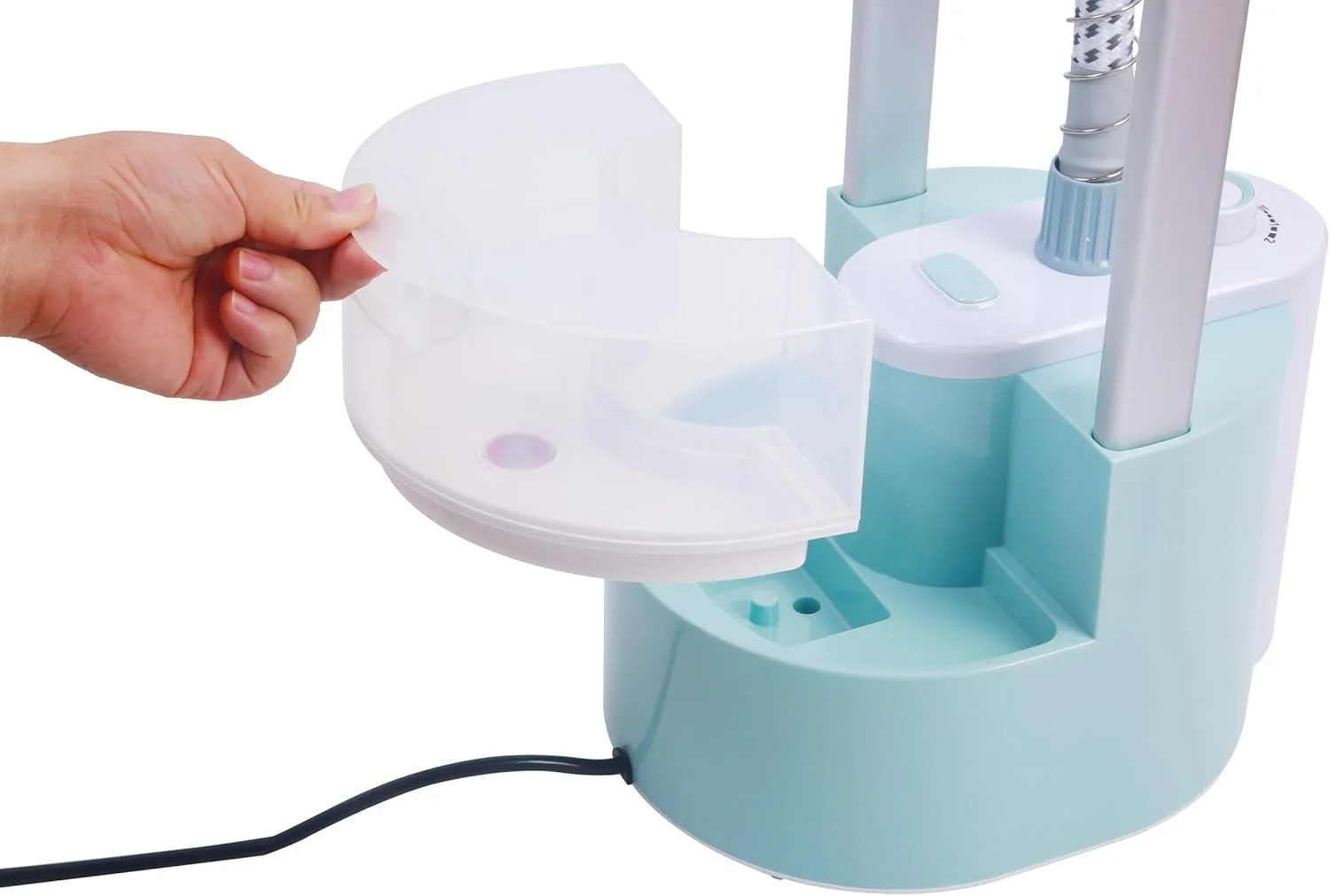 بخارگر لباس سوناشی با سکوی اتو بخار سنتی | 60 دقیقه کار مداوم - بخارگر حرفه ای با تخته اتو/سری اسپری/چوب لباسی و نگهدارنده 1.8 لیتری 2000 وات SGS-317N سبز دریایی بخارگر لباس سوناشی با سکوی اتو بخار سنتی | 60 دقیقه کار مداوم - بخارگر حرفه ای با تخته اتو/سری اسپری/چوب لباسی و نگهدارنده 1.8 لیتری 2000 وات SGS-317N سبز دریایی