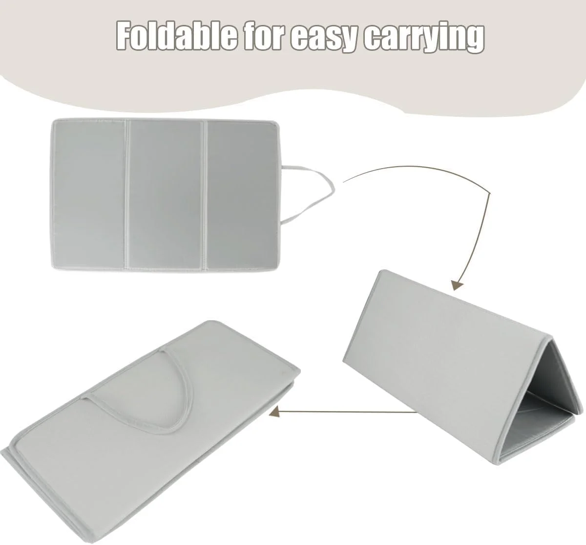 پد اتو بخار تاشو آویز، مناسب برای اتو کردن بخار لباس (خاکستری) پد اتو بخار تاشو آویز، مناسب برای اتو کردن بخار لباس (خاکستری)