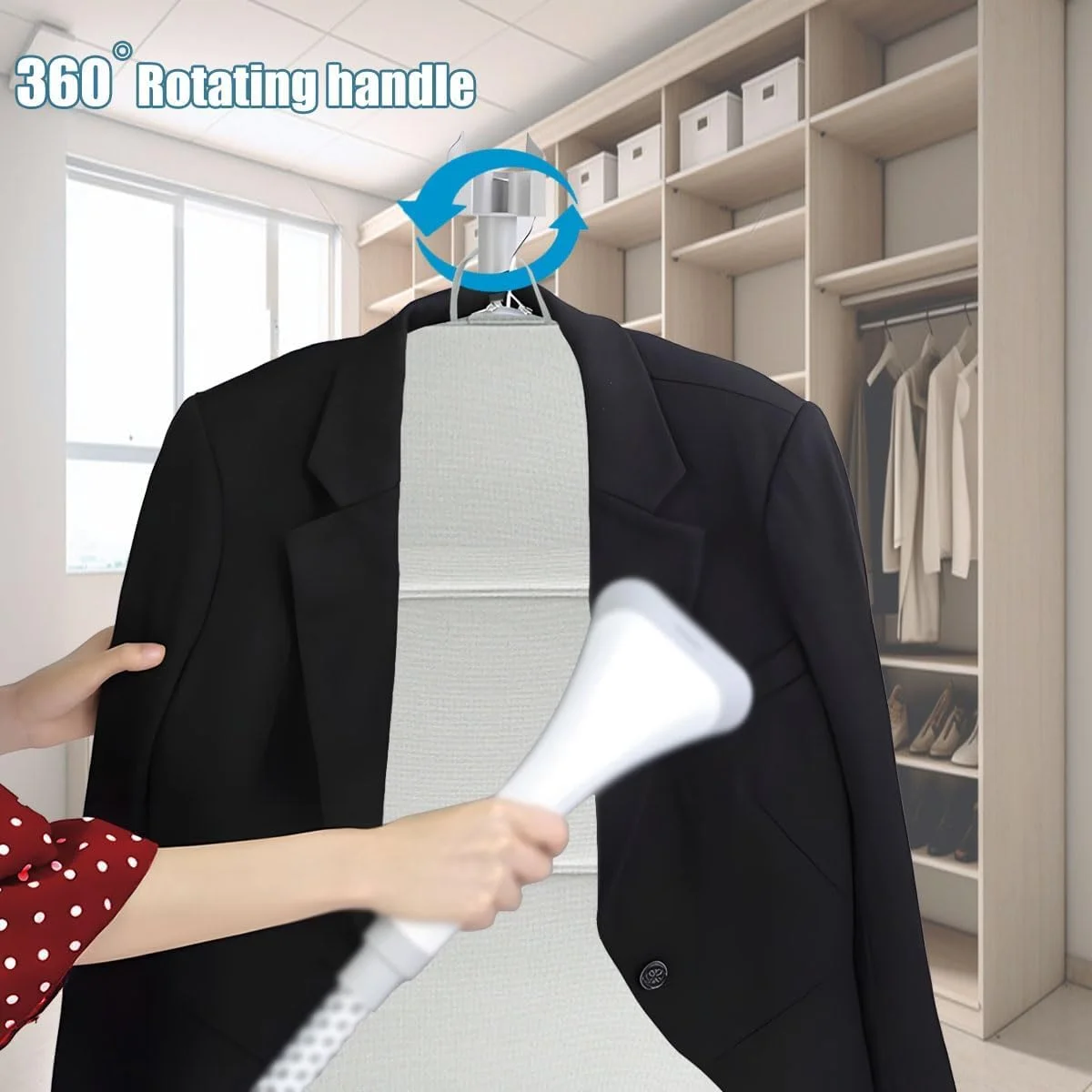 پد اتو بخار تاشو آویز، مناسب برای اتو کردن بخار لباس (خاکستری) پد اتو بخار تاشو آویز، مناسب برای اتو کردن بخار لباس (خاکستری)