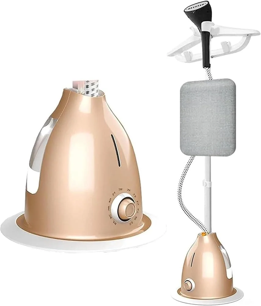 بخارگر لباس 2000 وات / میله های قابل تنظیم، 10 سطح بخار، مخزن آب 1.8 لیتری / بخارگر عمودی حرفه ای / ایده آل برای همه لباس ها