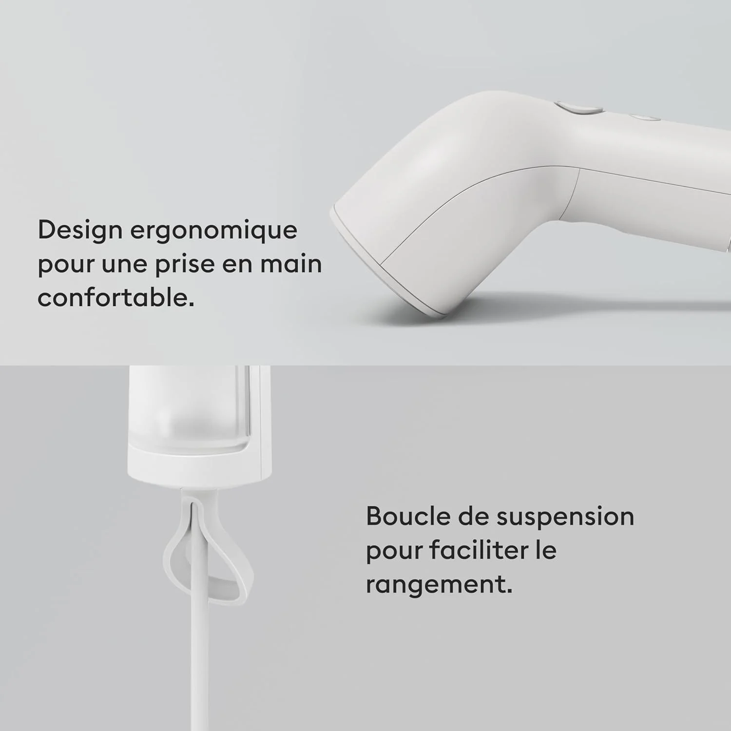 بخارگر لباس استیمری Cirrus X، توان 1200 وات، قدرت بخار 20 گرم در دقیقه، گرم شدن در 20 ثانیه، قابل حمل، طراحی مینیمالیستی اسکاندیناویایی، سفید بخارگر لباس استیمری Cirrus X، توان 1200 وات، قدرت بخار 20 گرم در دقیقه، گرم شدن در 20 ثانیه، قابل حمل، طراحی مینیمالیستی اسکاندیناویایی، سفید