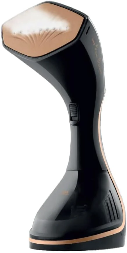 بخارگر دستی دیجیتال لباس، 1600 وات، بخاردهی چند زاویه ای، کف سرامیکی، مخزن آب جداشدنی، نمایشگر LED، ضد چکه، حالت ECO، ظرفیت 230 میلی لیتر