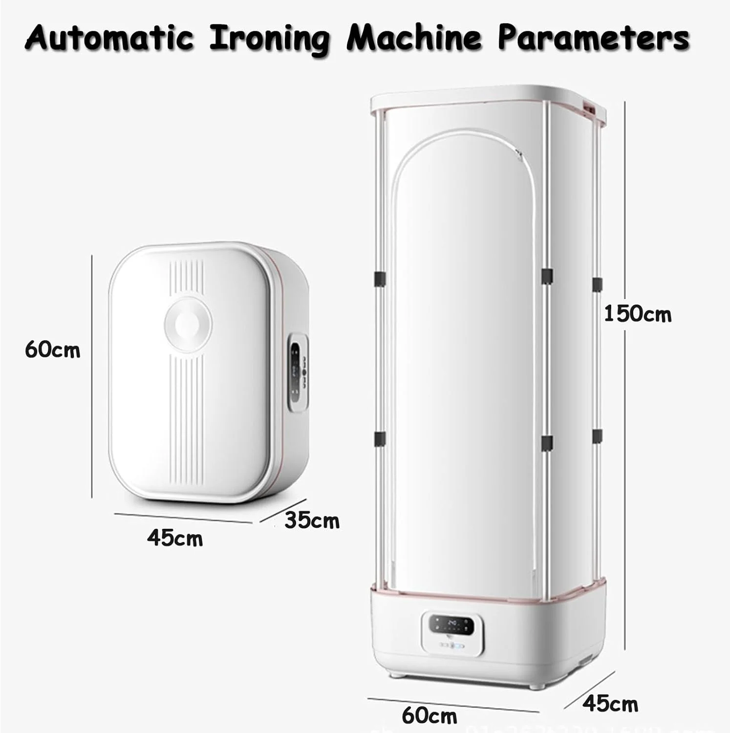 اتو بخار تاشو عمودی اتوماتیک بی سیم با کنترل از راه دور و جعبه رایحه درمانی، بخارگر لباس با ظرفیت بزرگ برای لباس و پارچه، از بین برنده سریع چروک اتو بخار تاشو عمودی اتوماتیک بی سیم با کنترل از راه دور و جعبه رایحه درمانی، بخارگر لباس با ظرفیت بزرگ برای لباس و پارچه، از بین برنده سریع چروک