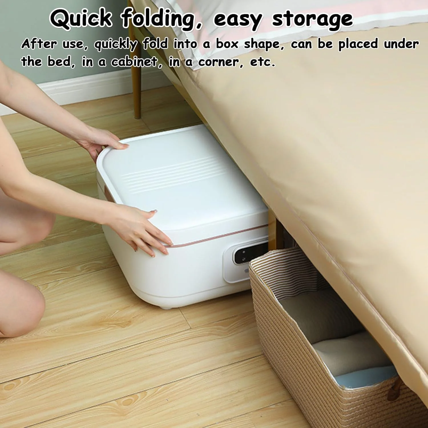 اتو بخار تاشو عمودی اتوماتیک بی سیم با کنترل از راه دور و جعبه رایحه درمانی، بخارگر لباس با ظرفیت بزرگ برای لباس و پارچه، از بین برنده سریع چروک اتو بخار تاشو عمودی اتوماتیک بی سیم با کنترل از راه دور و جعبه رایحه درمانی، بخارگر لباس با ظرفیت بزرگ برای لباس و پارچه، از بین برنده سریع چروک