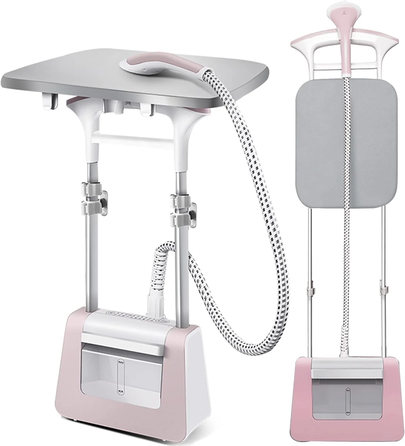 بخارگر ایستاده لباس 1800 وات حرفه ای و سنگین برای مصارف تجاری و خانگی به همراه تخته اتو مناسب برای انواع پارچه بخارگر ایستاده لباس 1800 وات حرفه ای و سنگین برای مصارف تجاری و خانگی به همراه تخته اتو مناسب برای انواع پارچه