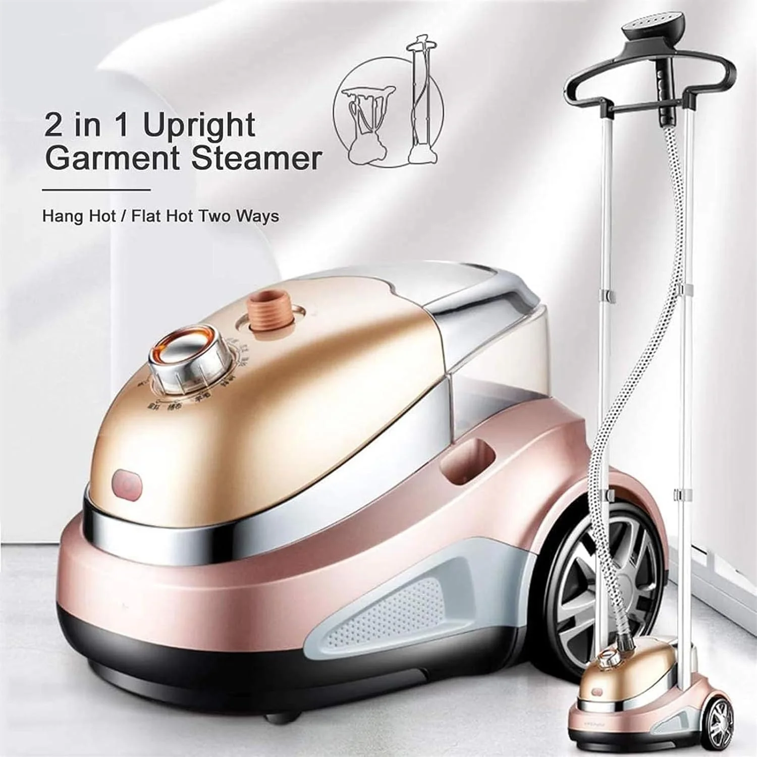 بخارگر ایستاده لباس 2000 وات، اتو بخار حرفه ای و قدرتمند برای مصارف تجاری، خانگی و استفاده دستی بخارگر ایستاده لباس 2000 وات، اتو بخار حرفه ای و قدرتمند برای مصارف تجاری، خانگی و استفاده دستی
