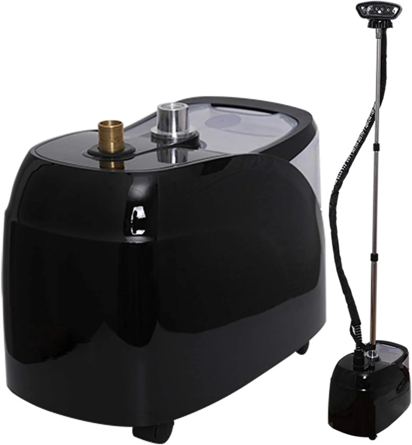 بخارگر عمودی لباس 1850 وات، اتو بخار لباس حرفه ای و سنگین برای مصارف تجاری و خانگی، اتو بخار دستی لباس با مخزن آب 3.2 لیتری و رفع سریع چروک در 45 ثانیه، مشکی بخارگر عمودی لباس 1850 وات، اتو بخار لباس حرفه ای و سنگین برای مصارف تجاری و خانگی، اتو بخار دستی لباس با مخزن آب 3.2 لیتری و رفع سریع چروک در 45 ثانیه، مشکی