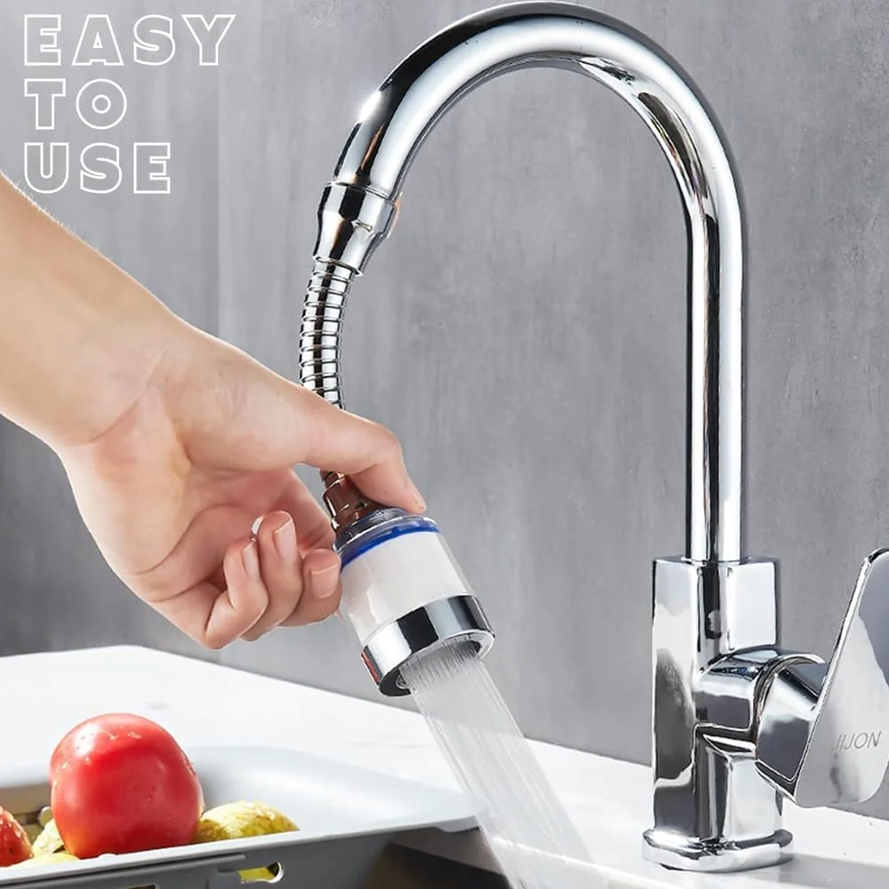 فیلتر آب شیر ظرفشویی AMERTEER بسته 3 عددی – تصفیه کننده آب شیر چرخشی 360 درجه برای آشپزخانه و حمام، فیلتر شیر آب با اندازه جهانی، حذف کلر، زنگ زدگی، سختی آب – 18 کارتریج فیلتر فیلتر آب شیر ظرفشویی AMERTEER بسته 3 عددی – تصفیه کننده آب شیر چرخشی 360 درجه برای آشپزخانه و حمام، فیلتر شیر آب با اندازه جهانی، حذف کلر، زنگ زدگی، سختی آب – 18 کارتریج فیلتر