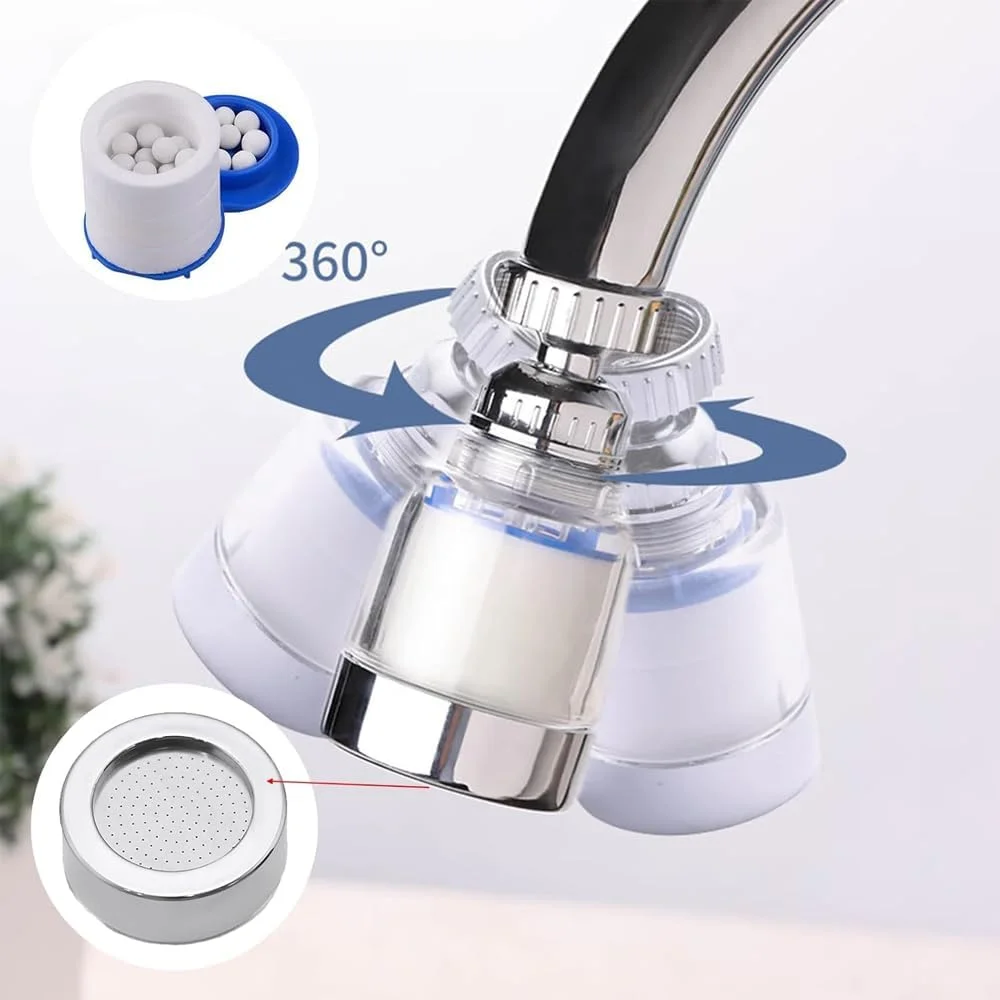 فیلتر آب شیر ظرفشویی AMERTEER بسته 3 عددی – تصفیه کننده آب شیر چرخشی 360 درجه برای آشپزخانه و حمام، فیلتر شیر آب با اندازه جهانی، حذف کلر، زنگ زدگی، سختی آب – 18 کارتریج فیلتر فیلتر آب شیر ظرفشویی AMERTEER بسته 3 عددی – تصفیه کننده آب شیر چرخشی 360 درجه برای آشپزخانه و حمام، فیلتر شیر آب با اندازه جهانی، حذف کلر، زنگ زدگی، سختی آب – 18 کارتریج فیلتر