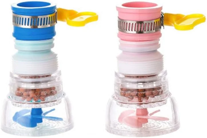 ست فیلتر شیر آب Defsedar 2 عددی - افزایش دهنده های شیر آب با قابلیت چرخش 360 درجه، تصفیه کننده آب قابل تنظیم برای سینک، نصب و نگهداری آسان، کاهش هدر رفت آب، مناسب برای آشپزخانه و حمام ست فیلتر شیر آب Defsedar 2 عددی - افزایش دهنده های شیر آب با قابلیت چرخش 360 درجه، تصفیه کننده آب قابل تنظیم برای سینک، نصب و نگهداری آسان، کاهش هدر رفت آب، مناسب برای آشپزخانه و حمام