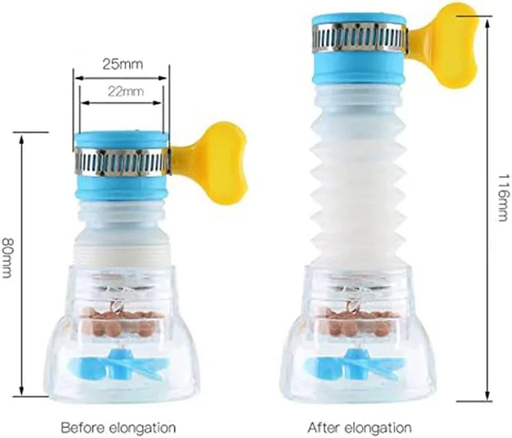 ست فیلتر شیر آب Defsedar 2 عددی - افزایش دهنده های شیر آب با قابلیت چرخش 360 درجه، تصفیه کننده آب قابل تنظیم برای سینک، نصب و نگهداری آسان، کاهش ضایعات آب، مناسب برای آشپزخانه و حمام ست فیلتر شیر آب Defsedar 2 عددی - افزایش دهنده های شیر آب با قابلیت چرخش 360 درجه، تصفیه کننده آب قابل تنظیم برای سینک، نصب و نگهداری آسان، کاهش ضایعات آب، مناسب برای آشپزخانه و حمام