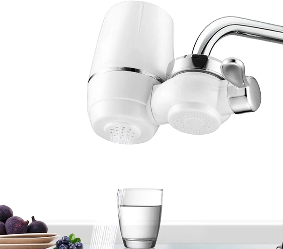 دستگاه تصفیه آب شیر آشپزخانه DERCLIVE (همراه با فیلتر)، ابزار کاربردی خانگی