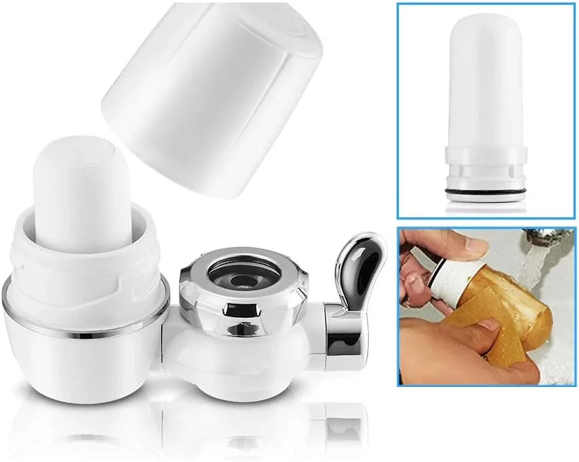 دستگاه تصفیه آب شیر آشپزخانه DERCLIVE (همراه با فیلتر)، ابزار کاربردی خانگی