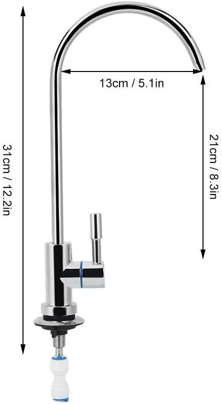 شیر آب یوسو، شیر آب تصفیه آب گردن غازی کوچک برای سیستم های تصفیه آب اسمز معکوس شیر آب یوسو، شیر آب تصفیه آب گردن غازی کوچک برای سیستم های تصفیه آب اسمز معکوس