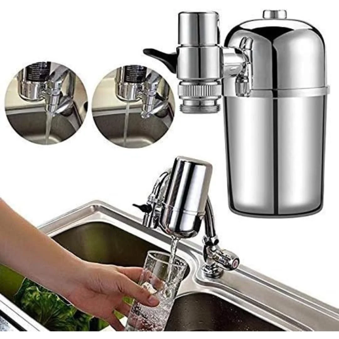 سیستم تصفیه آب شیر آشپزخانه با فیلتر سرامیکی