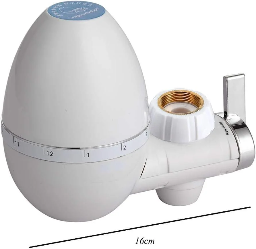 دستگاه تصفیه آب JINBAO، فیلتر نصب شده روی شیر آشپزخانه، دستگاه تصفیه آب خانگی، فیلتر آب نرم کننده آب با کربن فعال برای مصارف خانگی