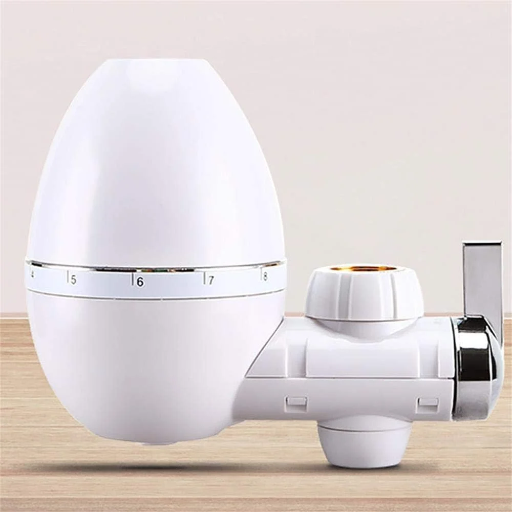 دستگاه تصفیه آب JINBAO، فیلتر نصب شده روی شیر آشپزخانه، دستگاه تصفیه آب خانگی، فیلتر آب نرم کننده آب با کربن فعال برای مصارف خانگی