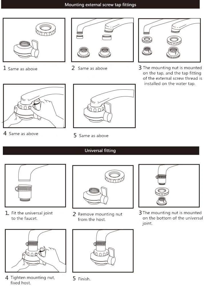 شیرآلات آشپزخانه، فیلتر آب، دستگاه تصفیه آب خانگی، فیلتر سرامیکی قابل شستشو، تصفیه آب کوچک