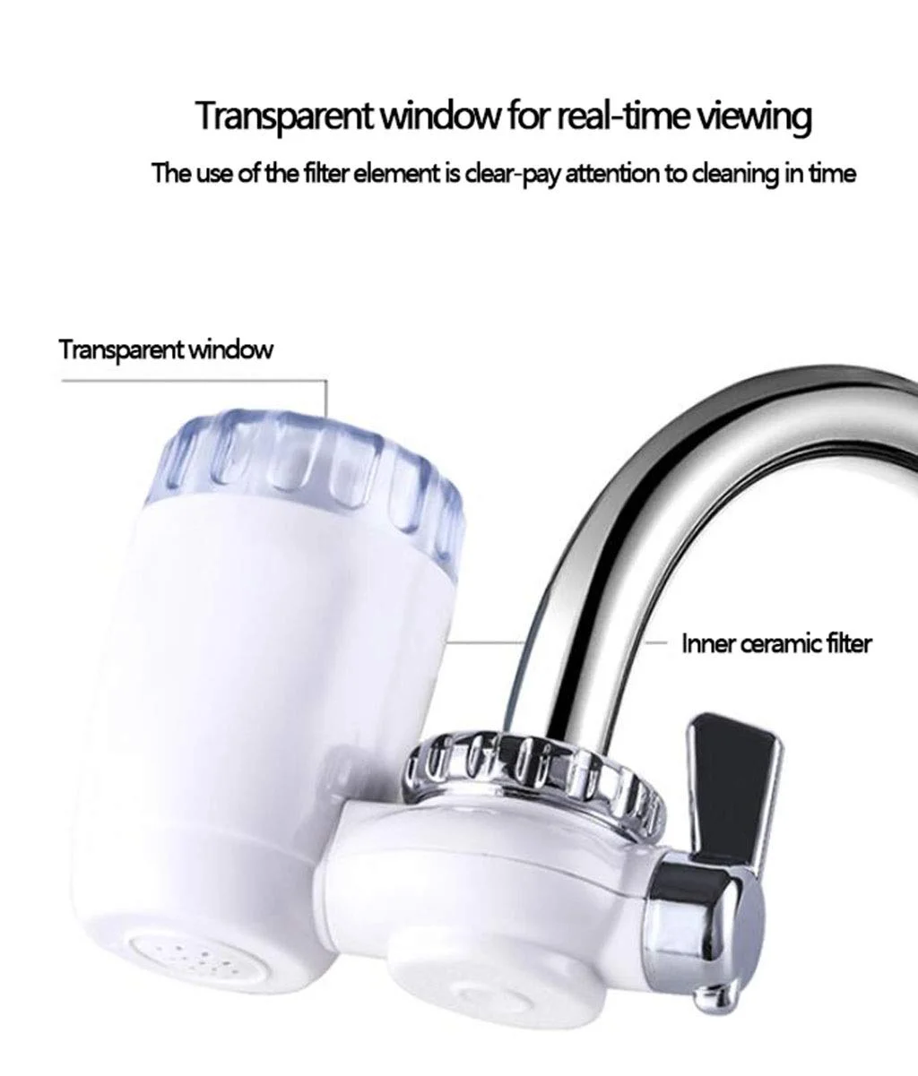 تصفیه کننده کوچک آب LBJYDGE، سر ضد پاشش آشپزخانه، تصفیه کننده کوچک آب، فیلتر شیر آب، فیلتر آب آشامیدنی مستقیم هفت مرحله ای تصفیه آب خانگی، فیلتر سرامیکی تصفیه کننده کوچک آب LBJYDGE، سر ضد پاشش آشپزخانه، تصفیه کننده کوچک آب، فیلتر شیر آب، فیلتر آب آشامیدنی مستقیم هفت مرحله ای تصفیه آب خانگی، فیلتر سرامیکی