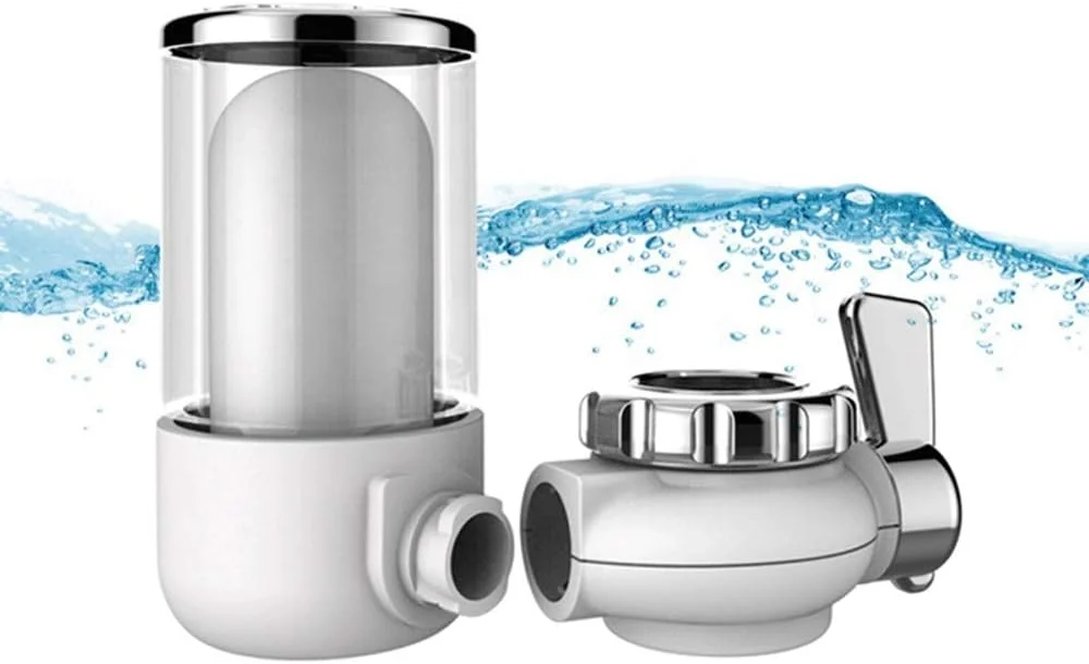 فیلترهای آب شیر LEQUAN - مناسب برای شیرهای استاندارد، تصفیه کننده های آب شیر، کاهش آلاینده های مضر سرب، فلزات و رسوبات فیلترهای آب شیر LEQUAN - مناسب برای شیرهای استاندارد، تصفیه کننده های آب شیر، کاهش آلاینده های مضر سرب، فلزات و رسوبات