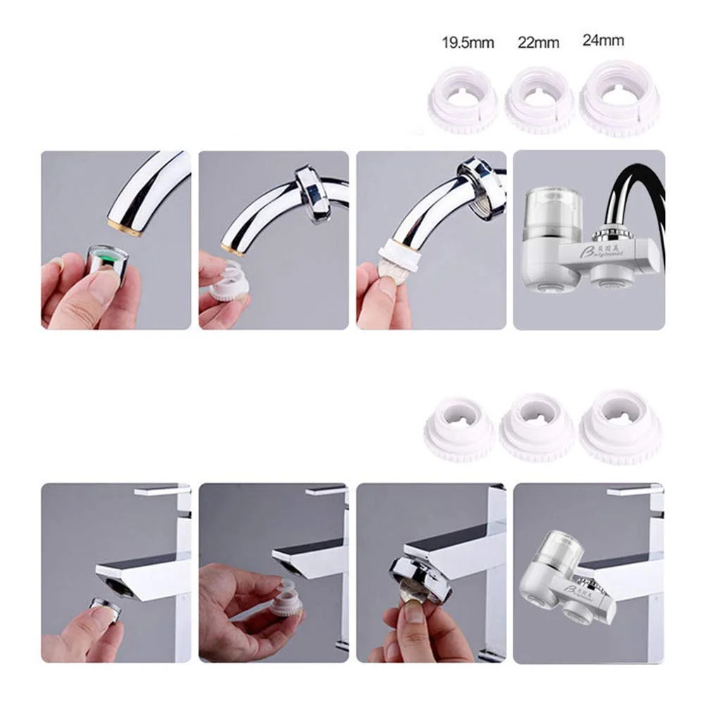 شیر فیلتر آب Pkfinrd، فیلتر نصب شده روی شیر آب برای آشپزخانه منزل، کاهش کلر، جریان آب بالا، تصفیه کننده آب کوچک خانگی برای آشپزخانه و حمام شیر فیلتر آب Pkfinrd، فیلتر نصب شده روی شیر آب برای آشپزخانه منزل، کاهش کلر، جریان آب بالا، تصفیه کننده آب کوچک خانگی برای آشپزخانه و حمام