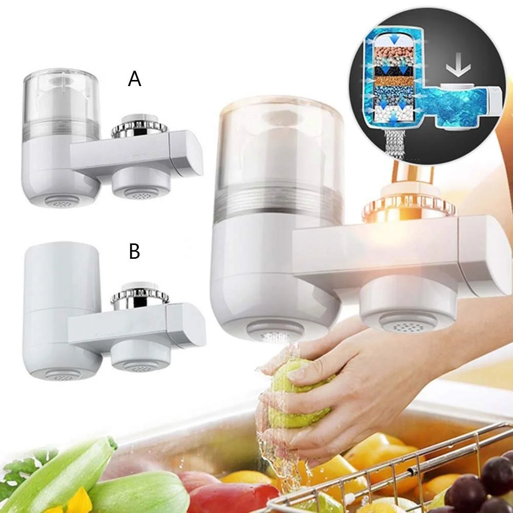 تصفیه کننده آب شیر آشپزخانه خانگی Pkfinrd، تصفیه کننده آب شیر آب، فیلتراسیون 8 لایه، منبع آب تمیز برای نوشیدن، مدل Filtro,A (رنگ: B) تصفیه کننده آب شیر آشپزخانه خانگی Pkfinrd، تصفیه کننده آب شیر آب، فیلتراسیون 8 لایه، منبع آب تمیز برای نوشیدن، مدل Filtro,A (رنگ: B)