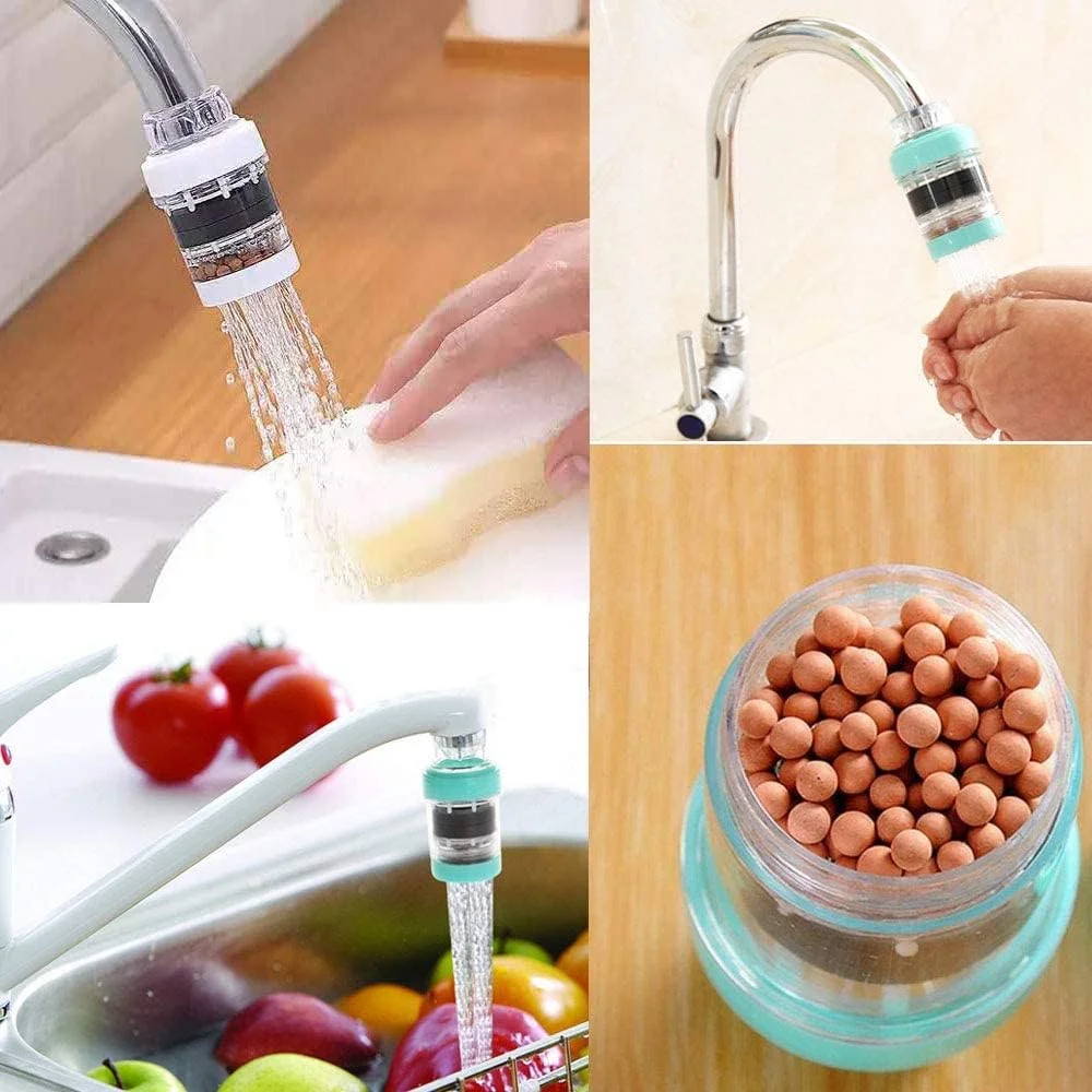 فیلتر آب کربن فعال ممتاز برای شیرآلات - حذف موثر کلر، فلوراید و فلزات سنگین - ایده آل برای استفاده در آشپزخانه و حمام - موجود در 4 رنگ شیک فیلتر آب کربن فعال ممتاز برای شیرآلات - حذف موثر کلر، فلوراید و فلزات سنگین - ایده آل برای استفاده در آشپزخانه و حمام - موجود در 4 رنگ شیک