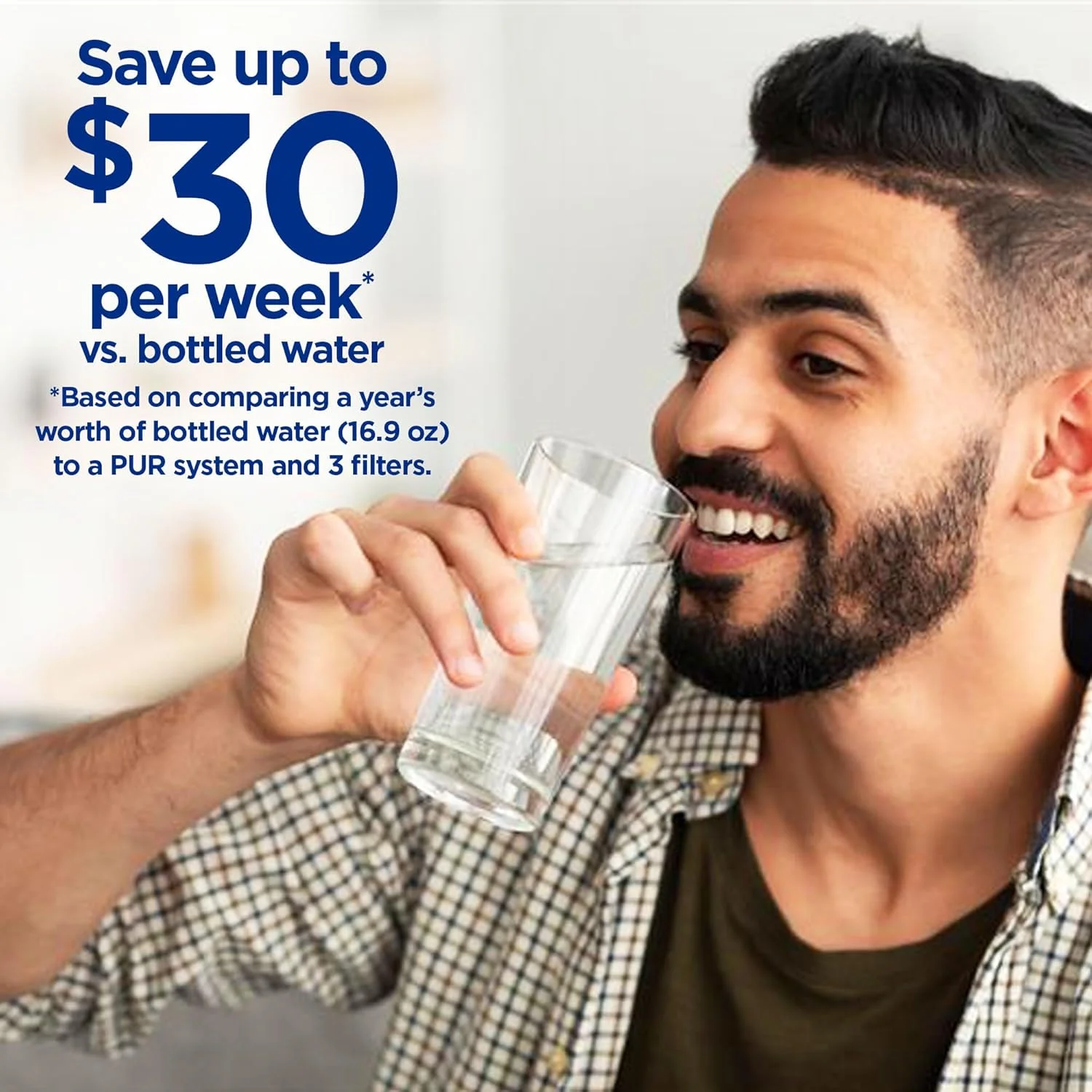 سیستم تصفیه آب شیر PUR PLUS، خاکستری - نصب عمودی روی شیر برای آب تمیز و با طراوت، FM2500V سیستم تصفیه آب شیر PUR PLUS، خاکستری - نصب عمودی روی شیر برای آب تمیز و با طراوت، FM2500V