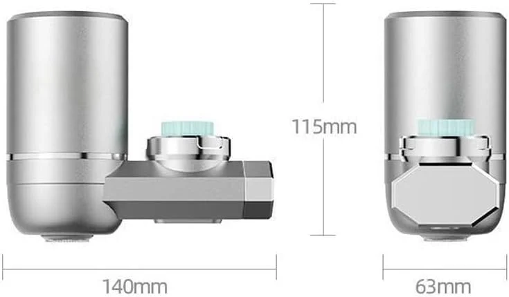 فیلتر آب شیر فنری X، فیلتر سینک استیل ضد زنگ با نور آبی فرابنفش، فیلتر آب شیر پیشرفته ضد نشت برای آشپزخانه، حذف بیش از 60 آلاینده فیلتر آب شیر فنری X، فیلتر سینک استیل ضد زنگ با نور آبی فرابنفش، فیلتر آب شیر پیشرفته ضد نشت برای آشپزخانه، حذف بیش از 60 آلاینده