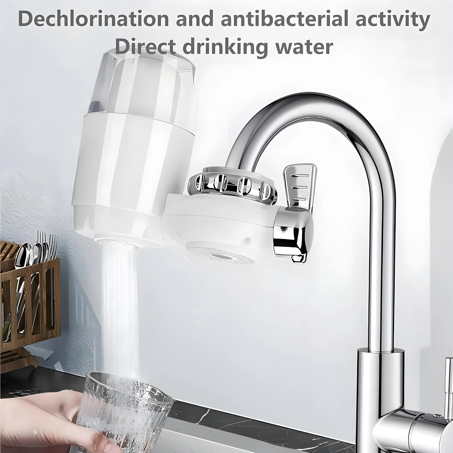 فیلتر آب فنری X برای سینک، فیلتر آب شیر با کربن فعال، فیلتر آب سینک شفاف و قابل شستشو، دستگاه تصفیه آب آشپزخانه که سرب، کلر، شن، رسوب آهک و فلزات سنگین را کاهش می دهد فیلتر آب فنری X برای سینک، فیلتر آب شیر با کربن فعال، فیلتر آب سینک شفاف و قابل شستشو، دستگاه تصفیه آب آشپزخانه که سرب، کلر، شن، رسوب آهک و فلزات سنگین را کاهش می دهد