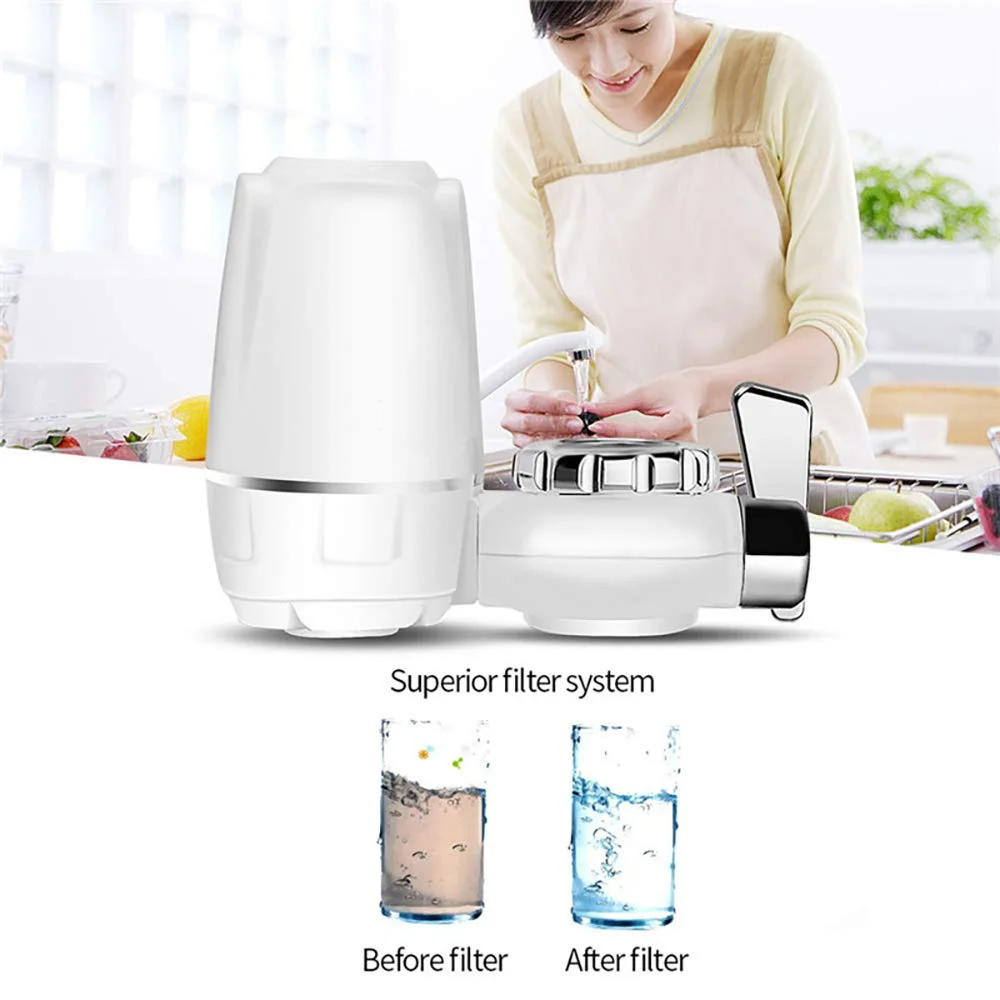 فیلتر آب شیر SZYLHT، مینی تصفیه کننده آب با فیلتر کربن فعال، فیلتر آب شیر آشپزخانه 7 مرحله ای، حذف رسوبات زنگ زدگی، نصب آسان فیلتر آب شیر SZYLHT، مینی تصفیه کننده آب با فیلتر کربن فعال، فیلتر آب شیر آشپزخانه 7 مرحله ای، حذف رسوبات زنگ زدگی، نصب آسان