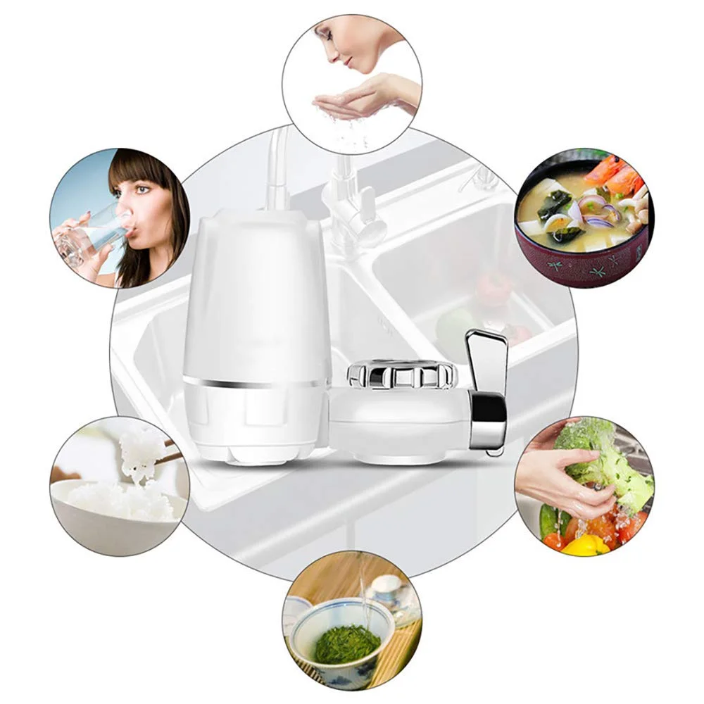 فیلتر آب شیر، مینی تصفیه کننده آب با فیلتر کربن فعال، فیلتر آب شیر آشپزخانه 7 مرحله ای، حذف رسوبات زنگ زدگی نصب آسان فیلتر آب شیر، مینی تصفیه کننده آب با فیلتر کربن فعال، فیلتر آب شیر آشپزخانه 7 مرحله ای، حذف رسوبات زنگ زدگی نصب آسان