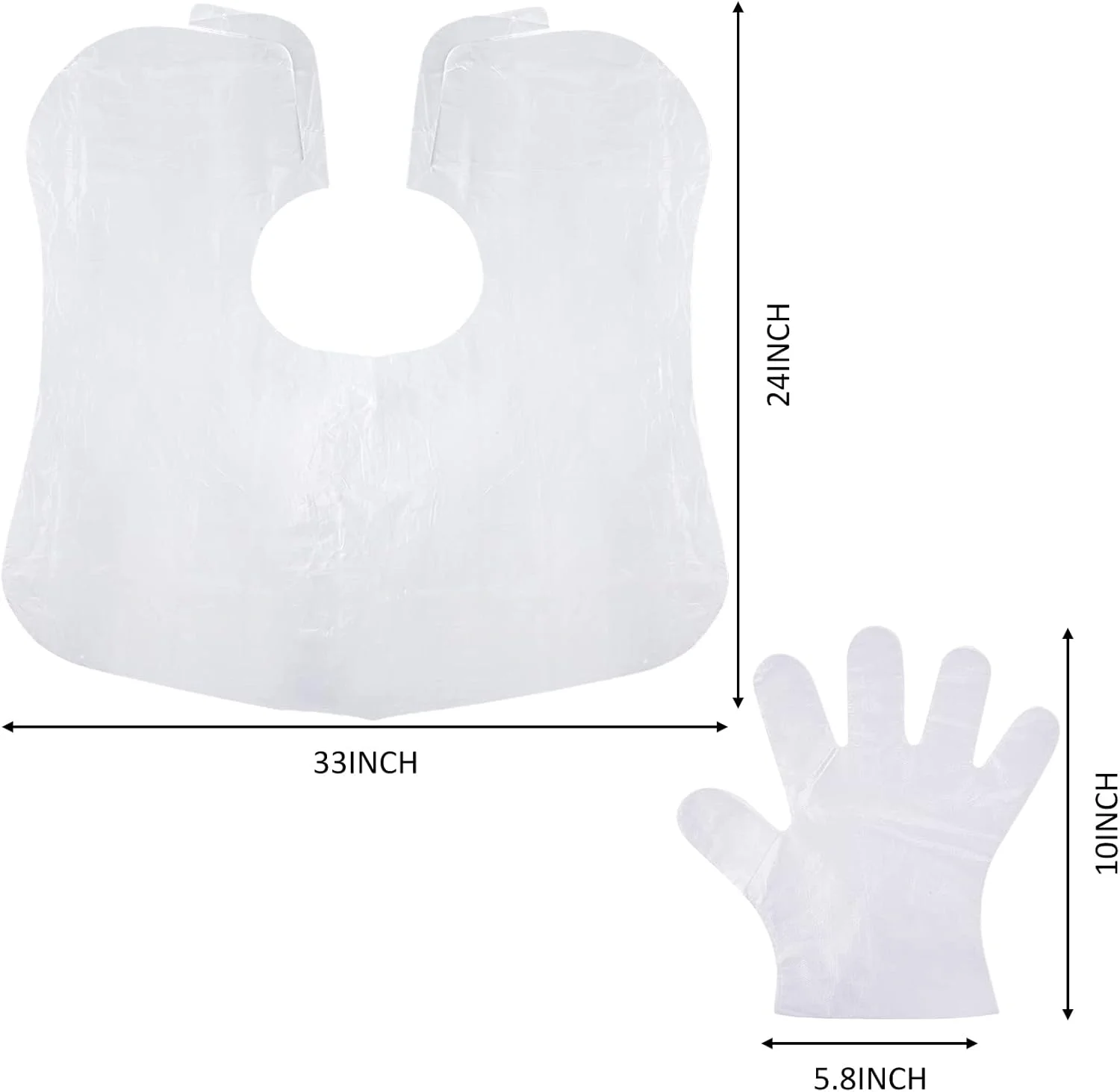 بوآئو، 3 ست کیت رنگ مو شامل 3 عدد کلاه رنگ مو PVC با 3 عدد ابزار حالت دهی، 3 عدد شال یکبار مصرف رنگ مو، 3 جفت دستکش، 3 عدد برس رنگ مو برای رنگ کردن مو (رنگ های متنوع)